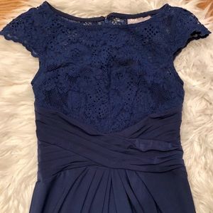 SOLD - ASOS PETITE WEDDING Lace Top Midi Dress